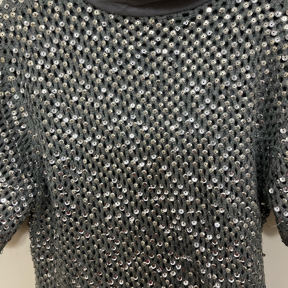 Atmosphere Silver Sequin Jacket - image 3